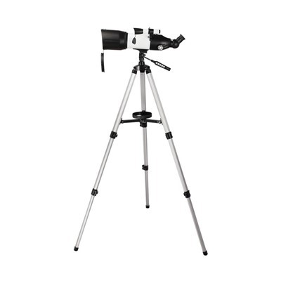 80 mm kaasaskantav teleskoop koos reisikotiga